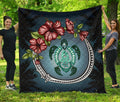 new-zealand-premium-quilt-polynesian-ohana-turtle-hibiscus-mother-son