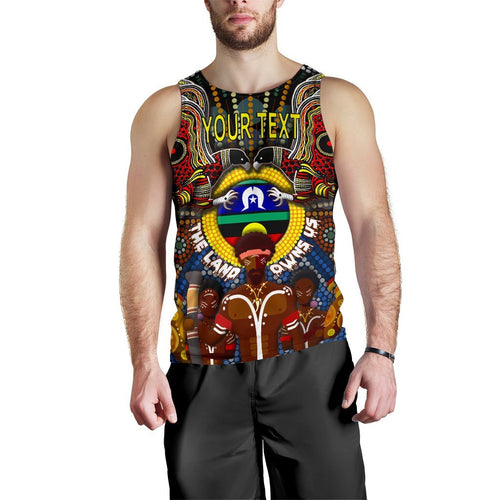 custom-text-the-land-owns-us-mens-tank-top