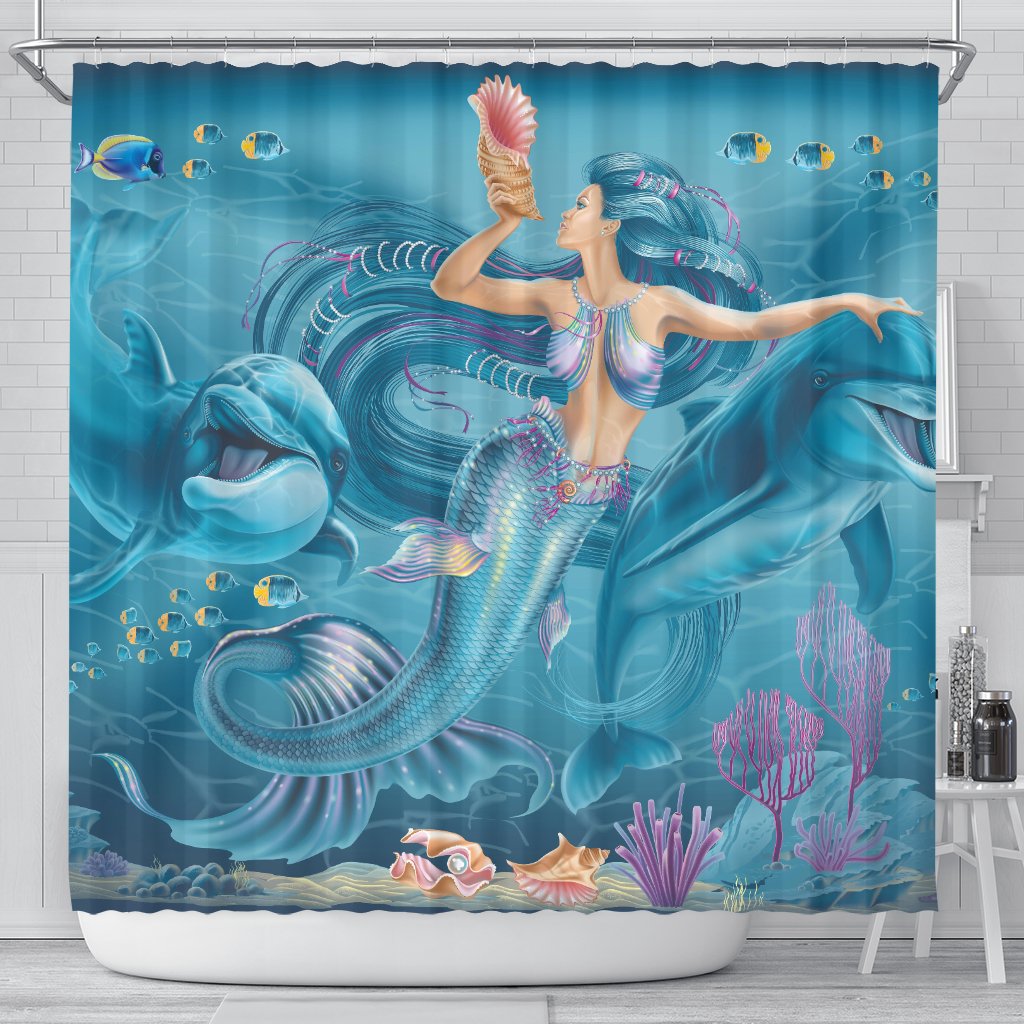 shower-curtain-australia-beautiful-mermaid-with-dolphin