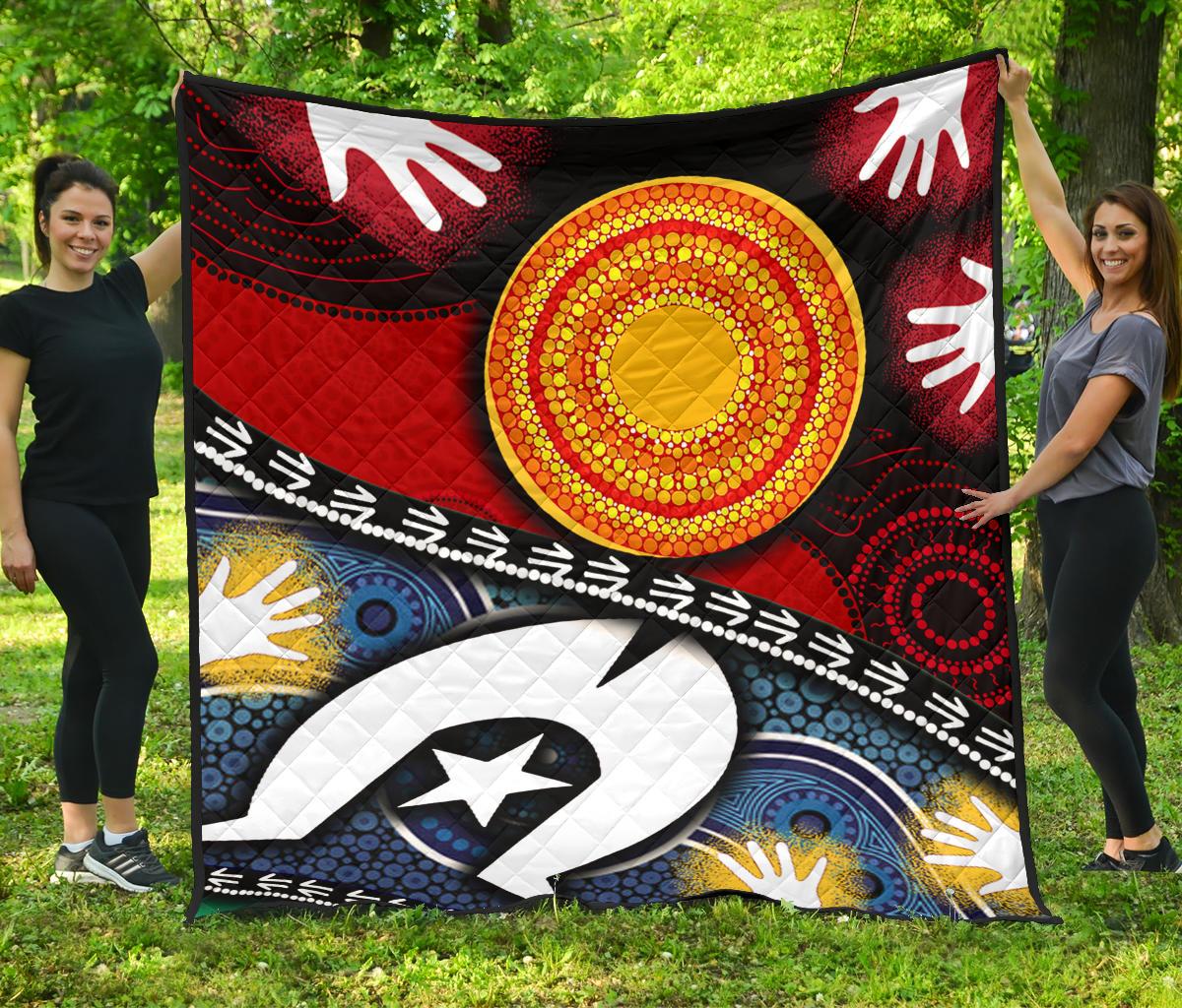 1saustralia-premium-quilt-australian-naidoc-aboriginal-and-torres-strait-island-flags