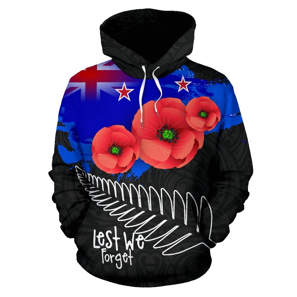 new-zealand-anzac-poppy-hoodie-silver-fern-let-we-forget-hoodie