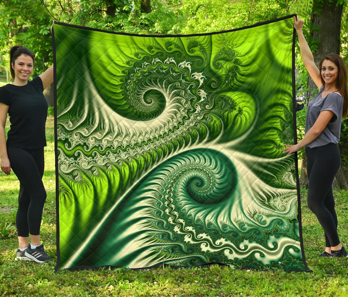 new-zealand-premium-quilt-koru-fern-abstract-style