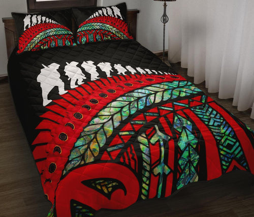 anzac-new-zealand-quilt-bed-set-poppies-lest-we-forget-maori-soldiers-paua