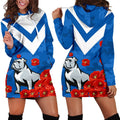 bulldogs-women-hoodie-dress-poppy-flowers