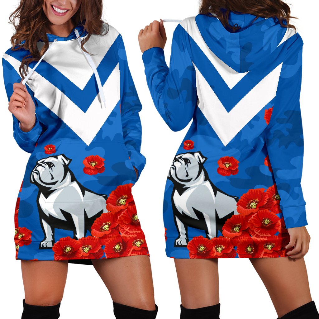 bulldogs-women-hoodie-dress-poppy-flowers