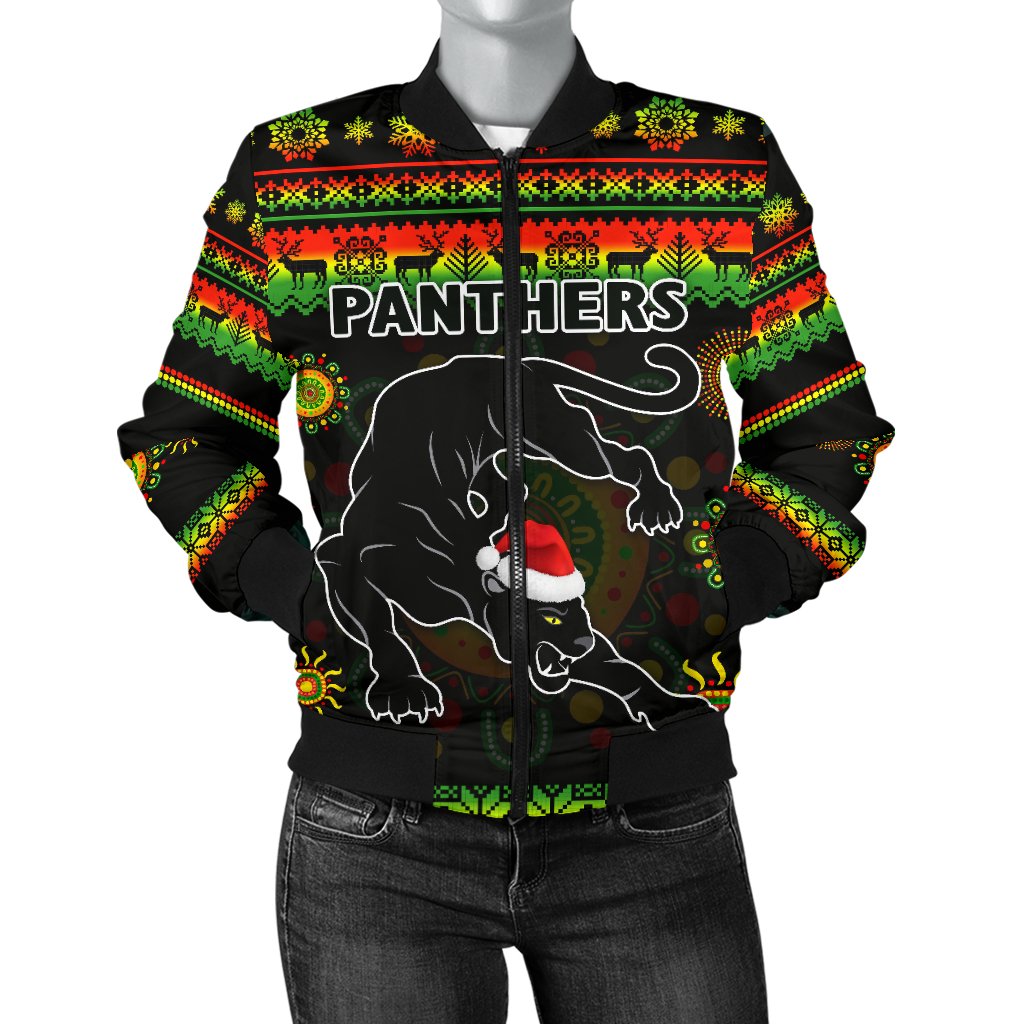 penrith-panthers-christmas-womens-bomber-jacket-indigenous