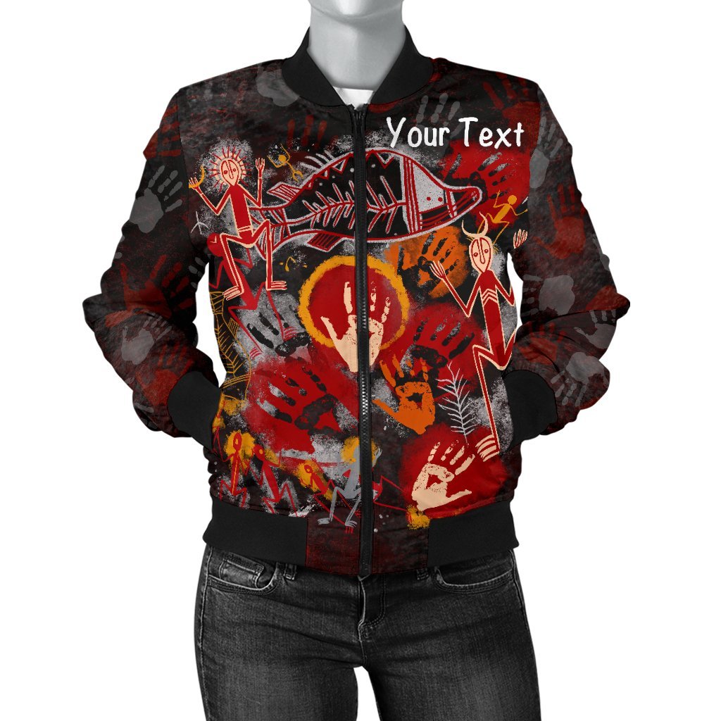 custom-aboriginal-womens-bomber-jacket-indigenous-fish-hand-art