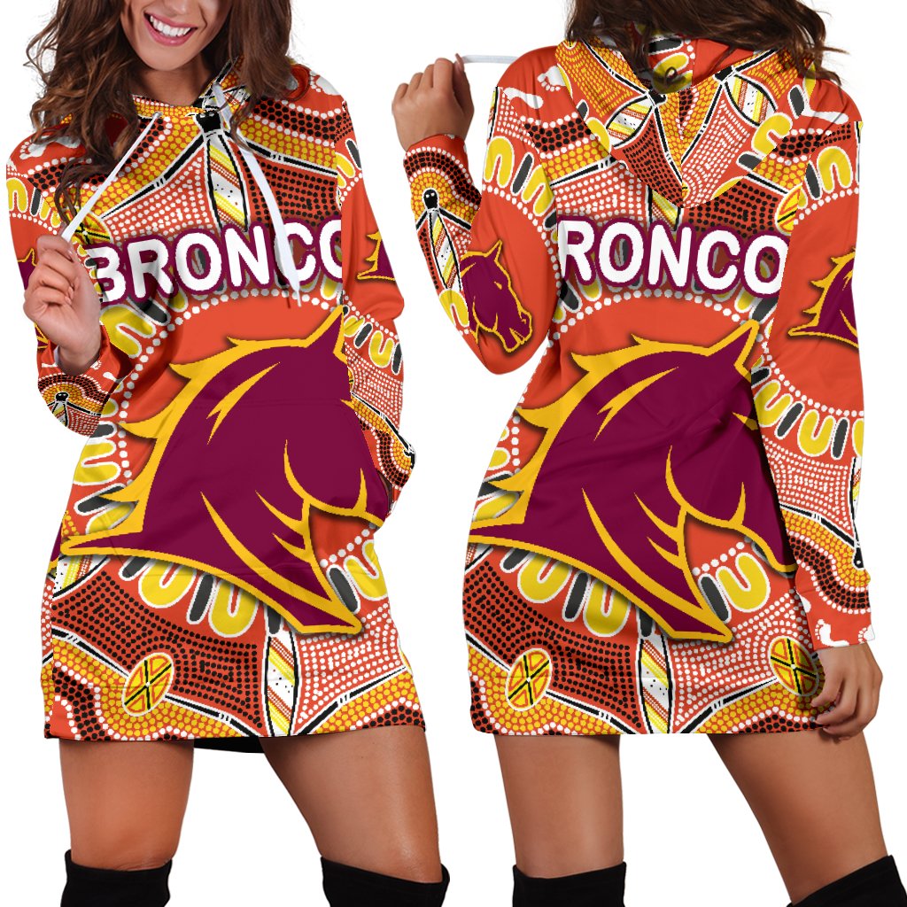 brisbane-womens-hoodie-dress-broncos-indigenous-warm-vibes