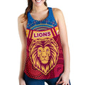 Brisbane Indigenous Women Racerback Tank Proud Lions - Vibe Hoodie