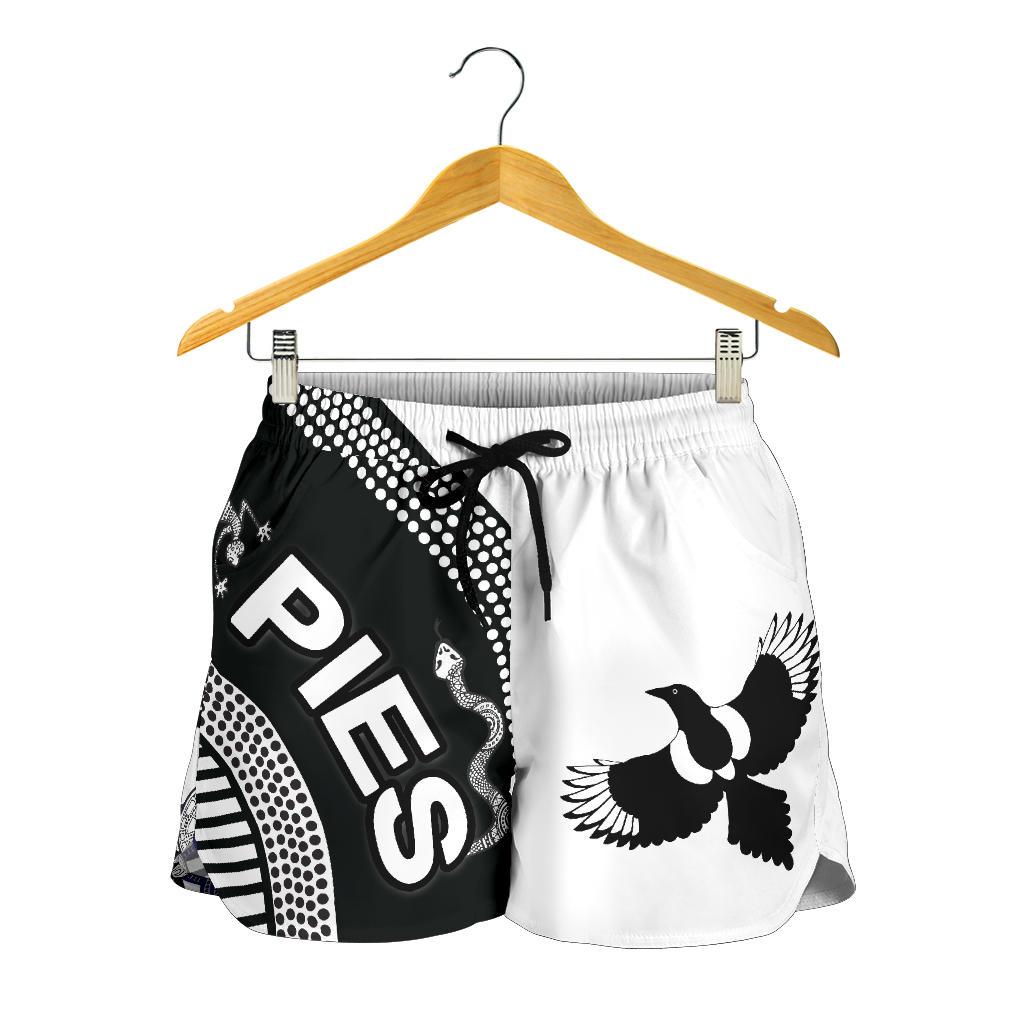 Collingwood Women Shorts Pies Unique Indigenous - Vibe Hoodie