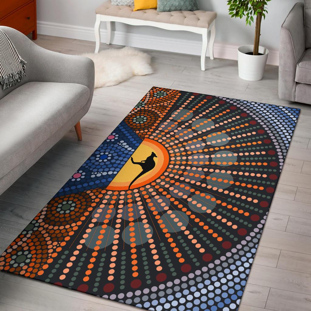 area-rug-aboriginal-dot-painting-rug-kangaroo-ver03