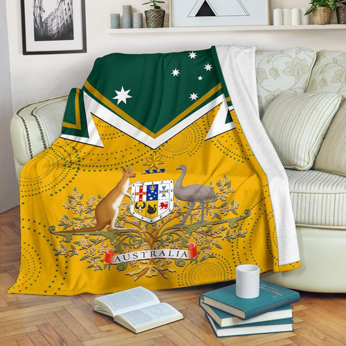 premium-blanket-australian-coat-of-arms-national-color