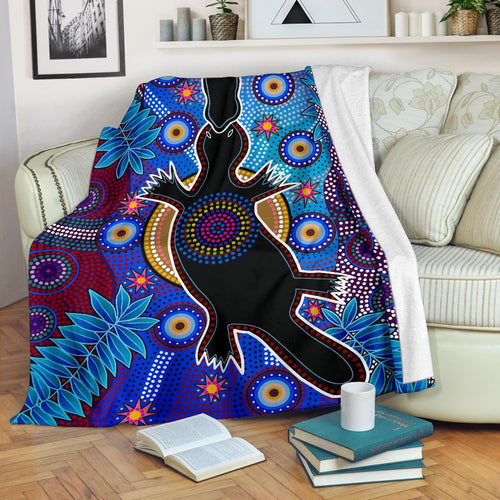 aboriginal-premium-blanket-indigenous-platypus
