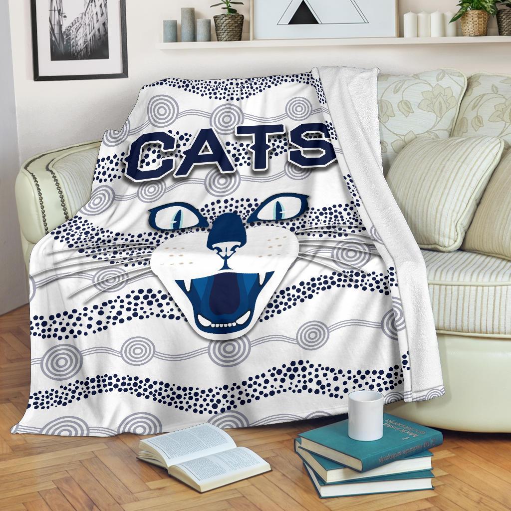 geelong-premium-blanket-cats-indigenous-white