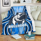 bulldogs-premium-blanket-indigenous-snappy