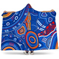 aboriginal-hooded-blanket-indigenous-footprint-patterns-blue-color