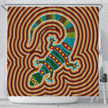 aboriginal-shower-curtain-lizard-dot-painting-patterns