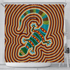 aboriginal-shower-curtain-lizard-dot-painting-patterns