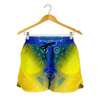 Aboriginal Women's Shorts - Indigenous Fishing - Vibe Hoodie
