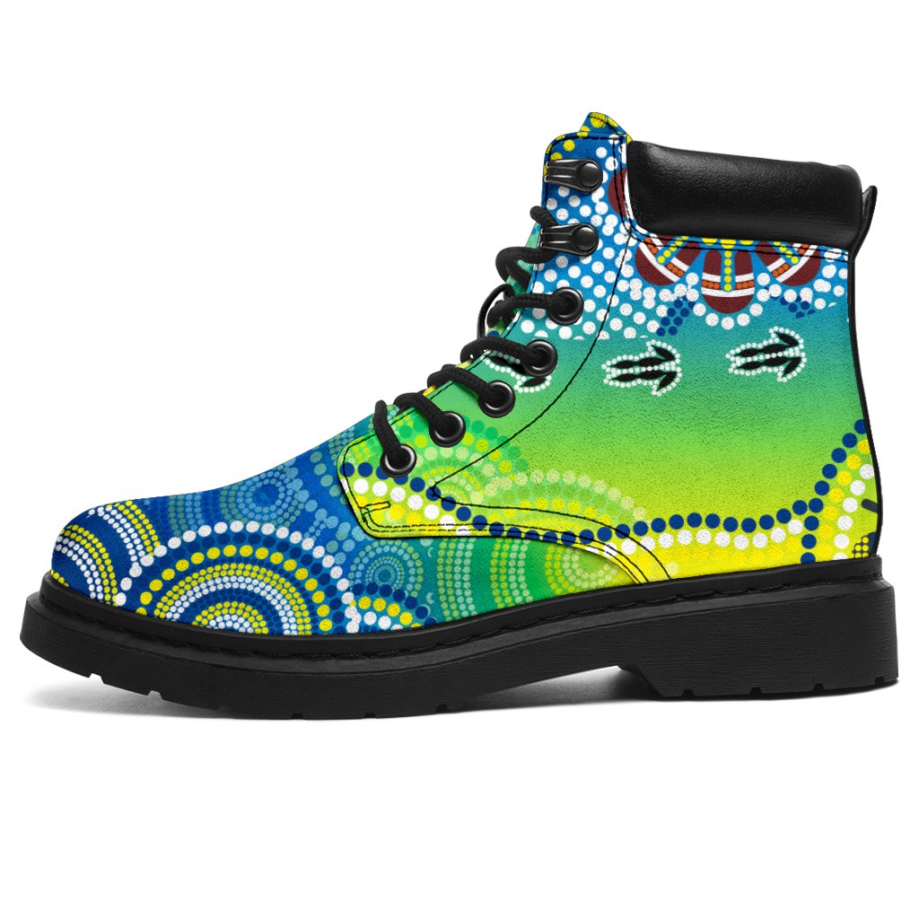 aboriginal-all-season-boots-dot-painting-indigenous-circle-patterns-ver-01