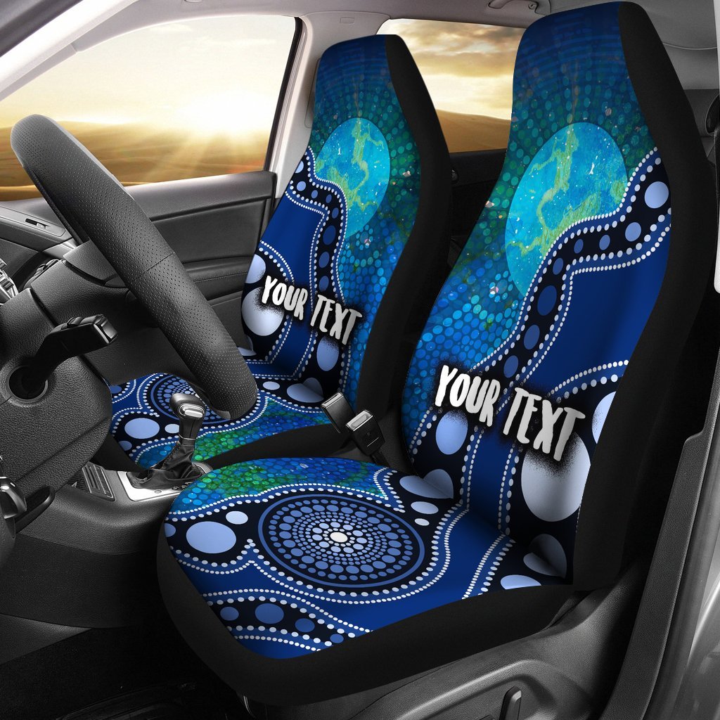 custom-text-aboriginal-car-seat-covers-australia-indigenous-flag-circle-dot-painting-art-blue