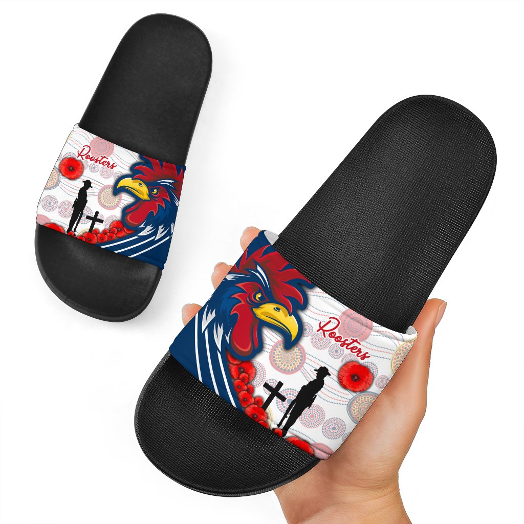 australia-roosters-slide-sandals-anzac-day-three-tiles-style