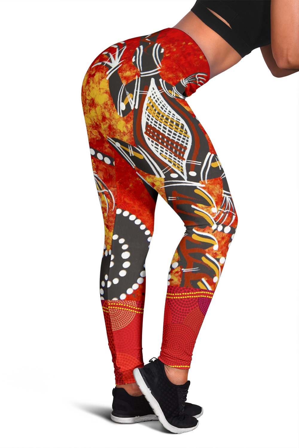 leggings-aboriginal-crocodile-and-kangaroo