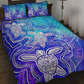 aboriginal-quilt-bed-set-sea-turtle-with-indigenous-patterns-blue