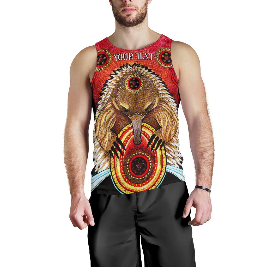 custom-mens-tank-top-australian-echidna