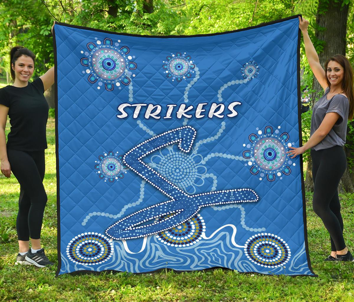 strikers-premium-quilt-indigenous-blue-energy