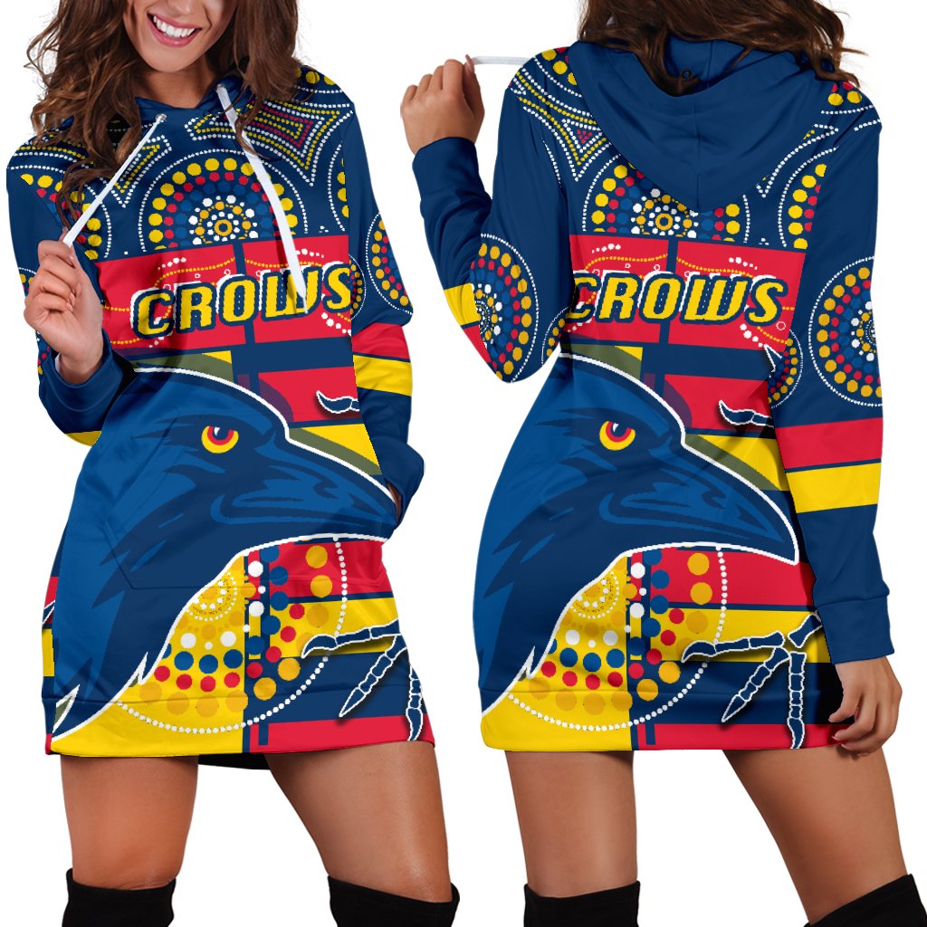 adelaide-women-hoodie-dress-indigenous-crows