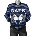 geelong-women-bomber-jacket-cats-indigenous-navy