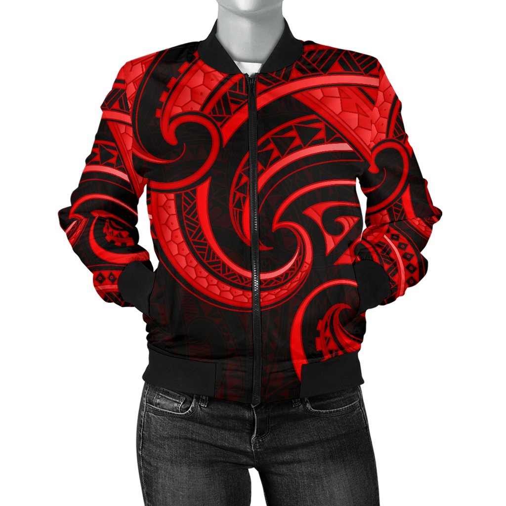 new-zealand-maori-mangopare-women-bomber-jacket-polynesian-red