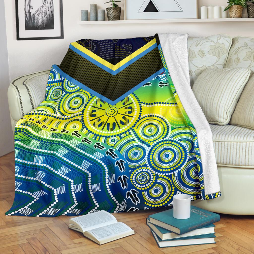 aboriginal-premium-blanket-dot-painting-indigenous-circle-patterns