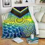 aboriginal-premium-blanket-dot-painting-indigenous-circle-patterns