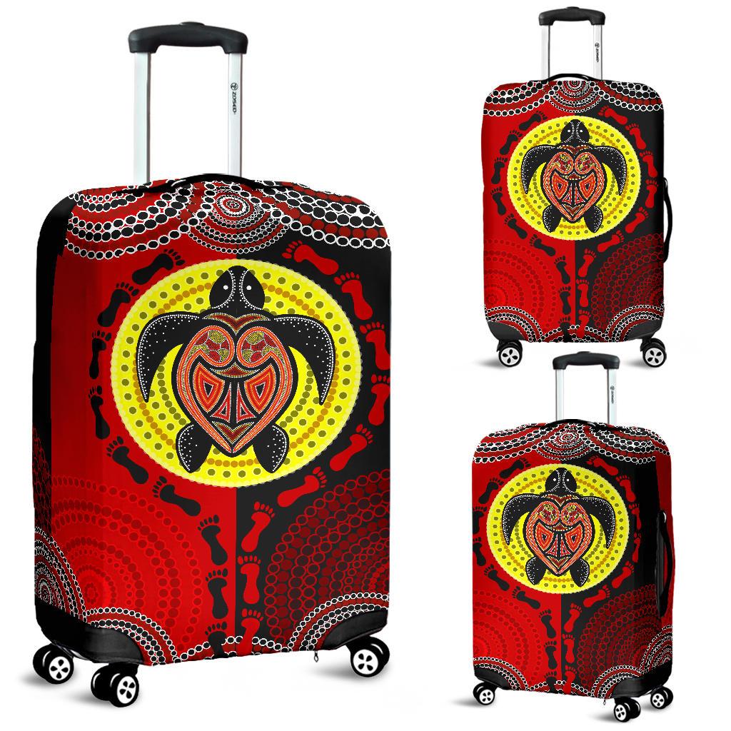 luggage-covers-aboriginal-dot-painting-luggage-covers-turtle