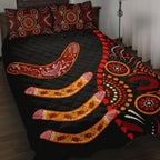 aboriginal-quilt-bed-set-aboriginal-boomerangs-with-dot-painting-pattern