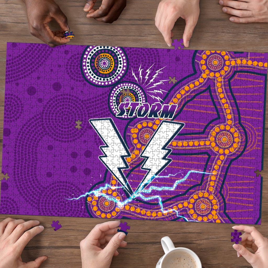 storm-premium-wood-jigsaw-puzzle-melbourne-indigenous-thunder