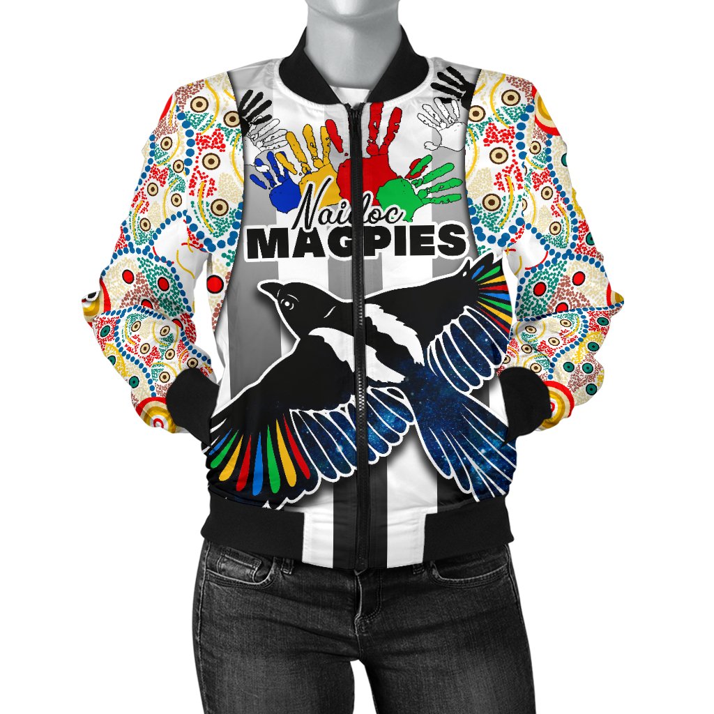 custom-personalised-magpies-naidoc-week-womens-womens-bomber-jacket-collingwood-modern-style
