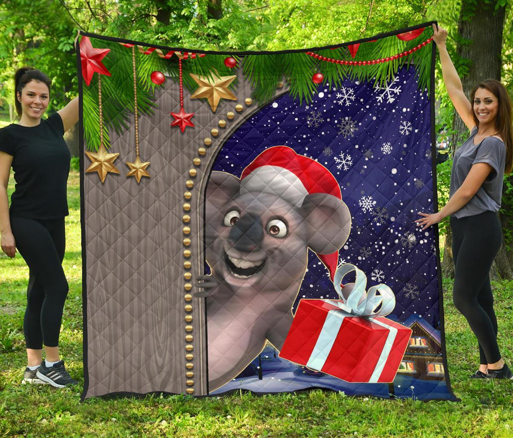 christmas-premium-quilt-fun-koala-christmas