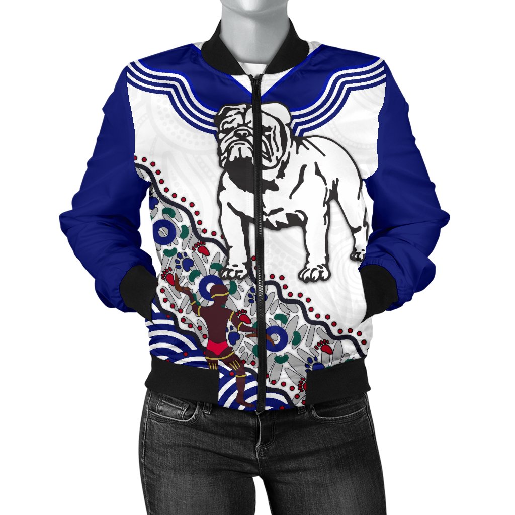 bulldogs-women-bomber-jacket-indigenous