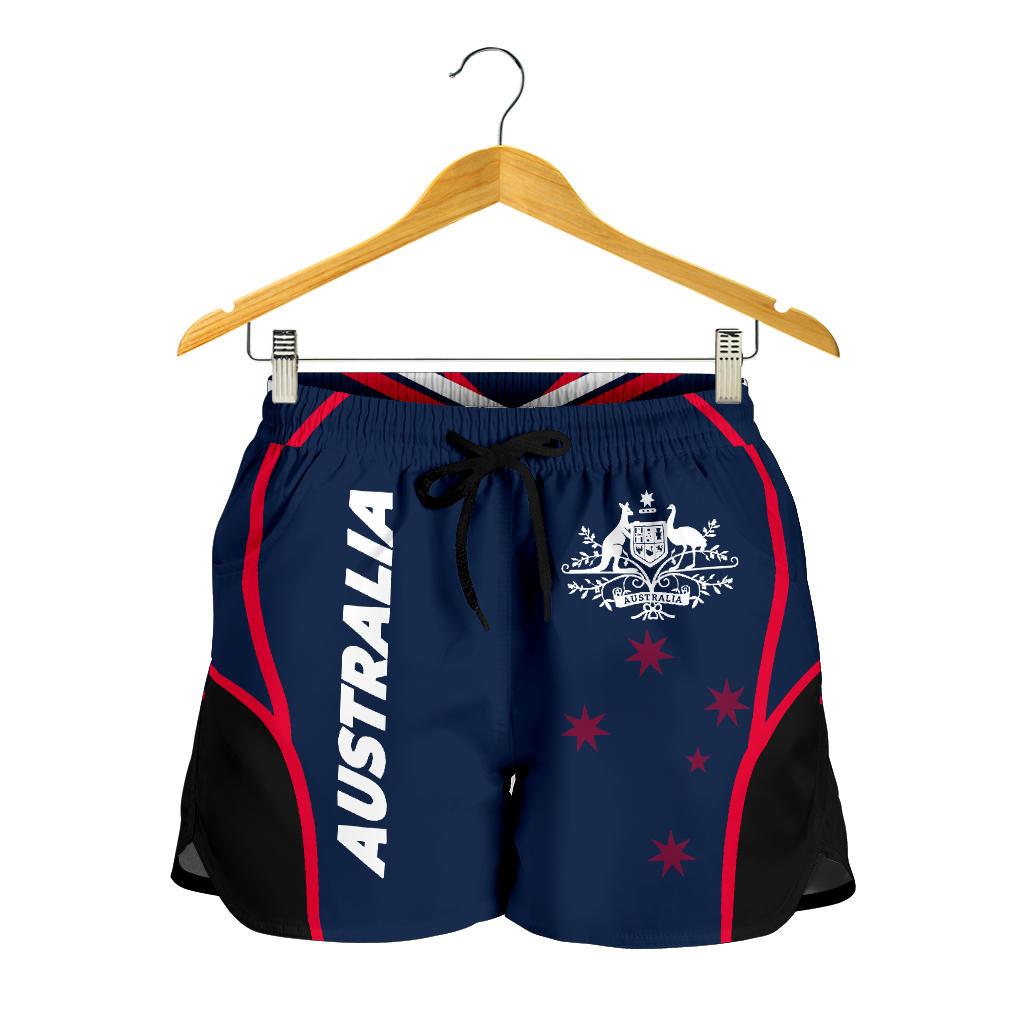 Women's Shorts - Australian Coat Of Arms Shorts - Vibe Hoodie