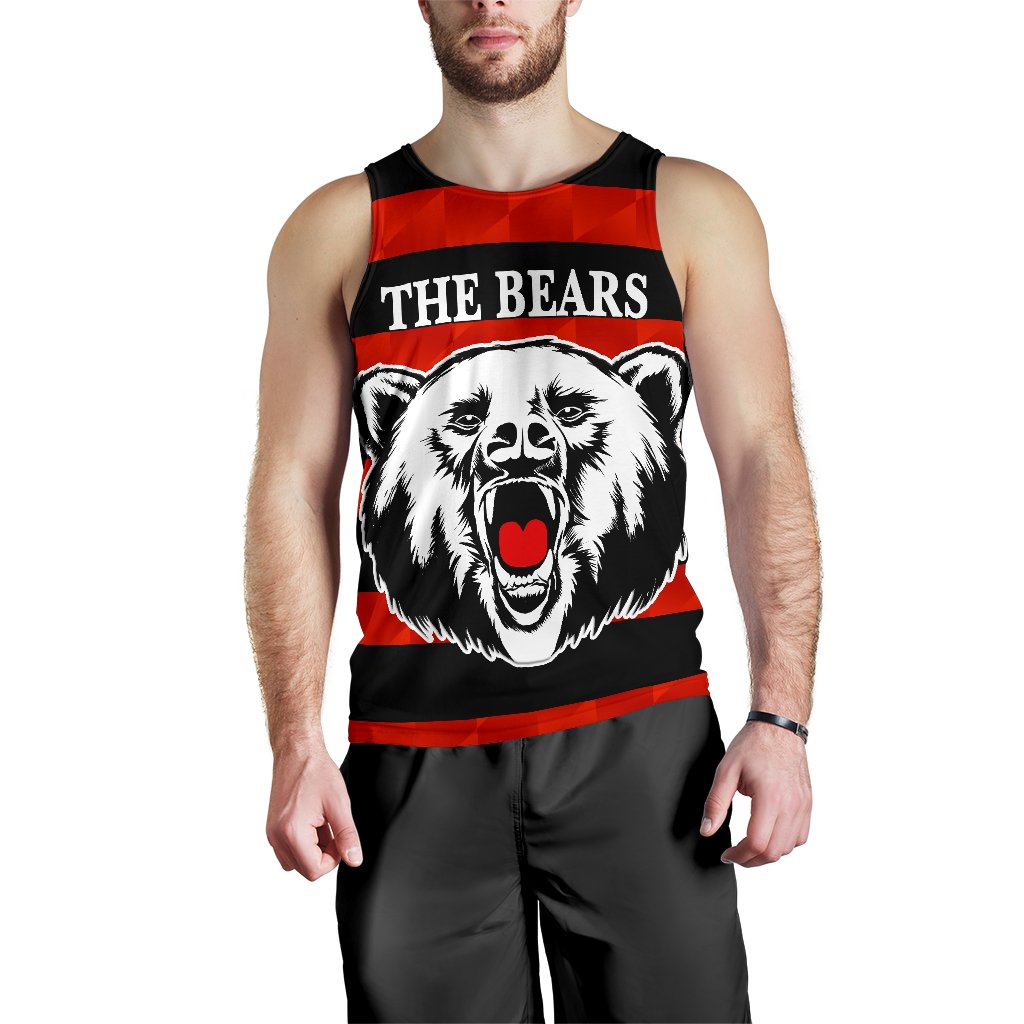 north-sydney-men-tank-top-the-bears-simple-style