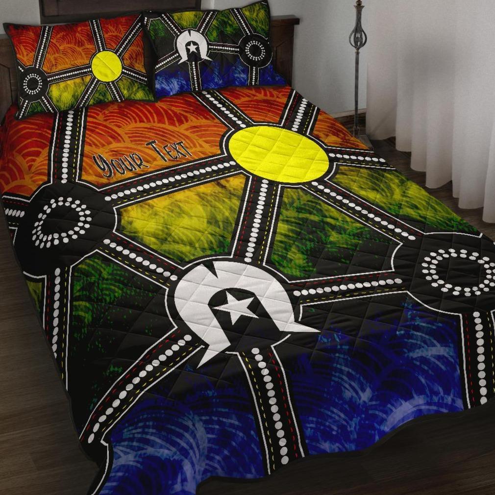 custom-naidoc-week-2021-quilt-bed-set-aboriginal-geometric-style