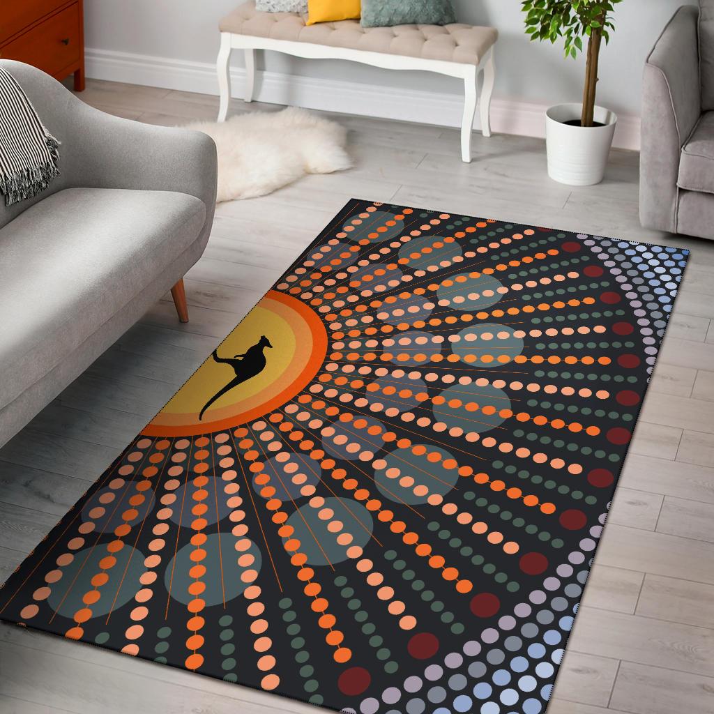 area-rug-aboriginal-dot-painting-rug-kangaroo-ver04