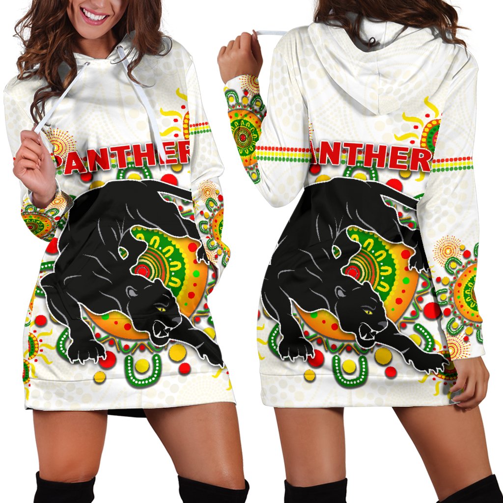penrith-womens-hoodie-dress-indigenous-panthers-white
