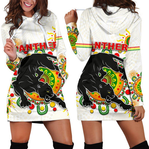 penrith-womens-hoodie-dress-indigenous-panthers-white