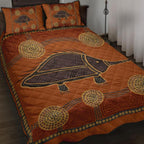 aboriginal-quilt-bed-set-indigenous-echidna