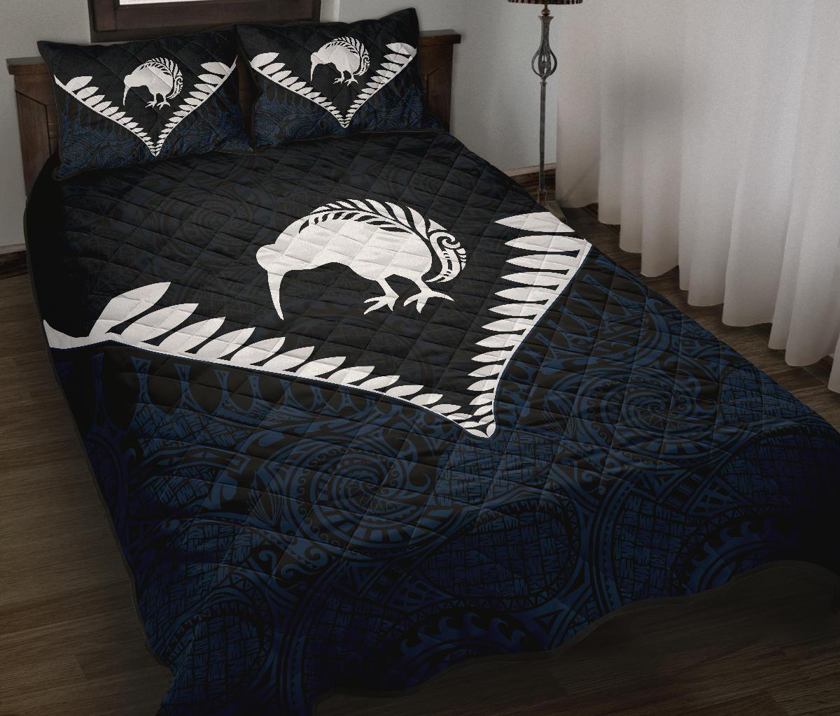 kiwi-silver-fern-classic-quilt-bed-set-navy