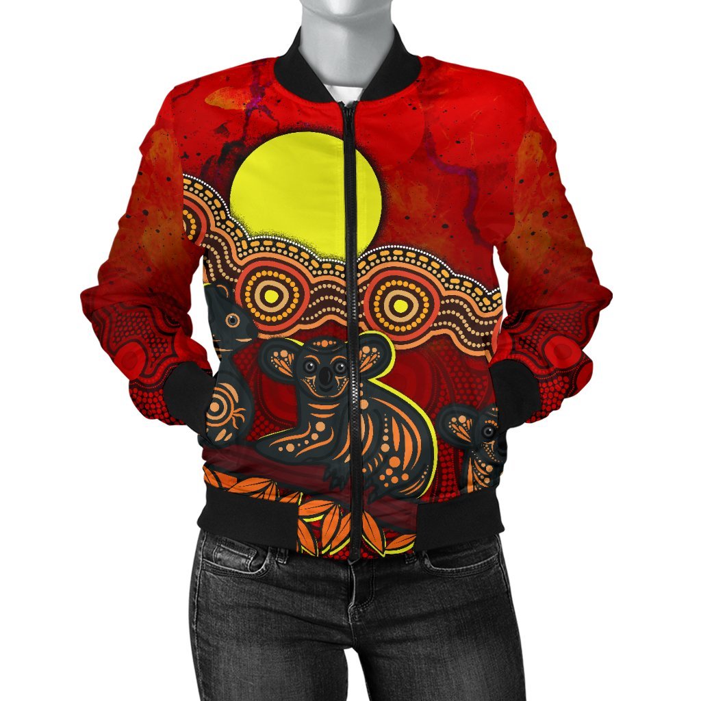 aboriginal-womens-bomber-jacket-australian-indigenous-koala